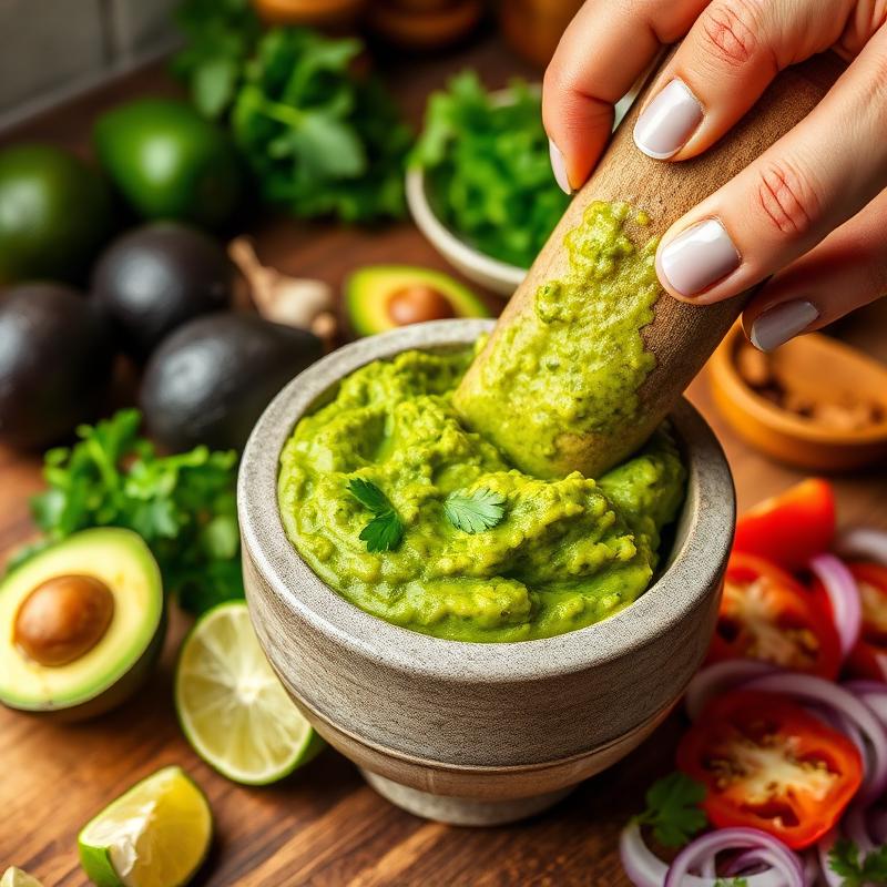 Fresh guacamole